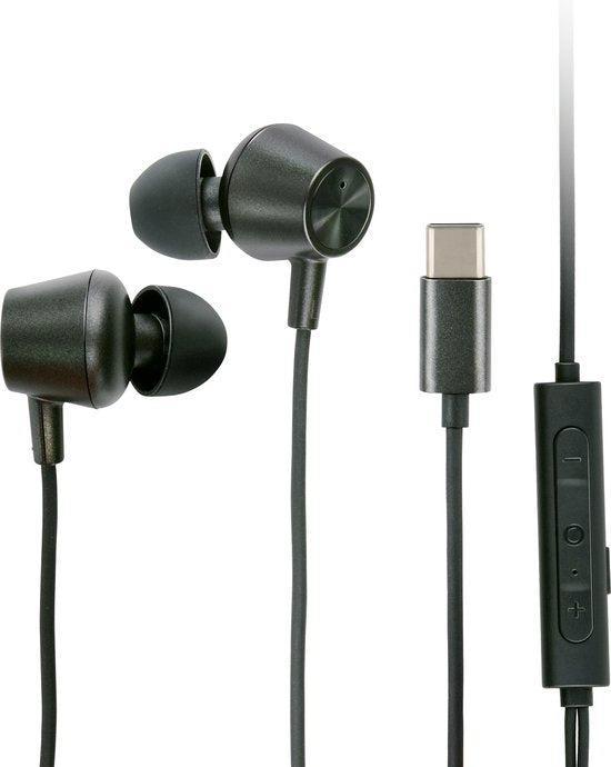2dekans | Grundig Oortjes met draad USB C - In-Ear Oordopjes, Audio, Tv en Foto, Koptelefoons, Zo goed als nieuw, Ophalen of Verzenden