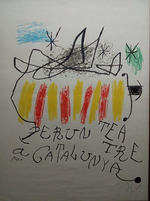 Joan Miro (1893-1983) - Per un teatre a Catalunya, Antiek en Kunst, Antiek | Overige Antiek