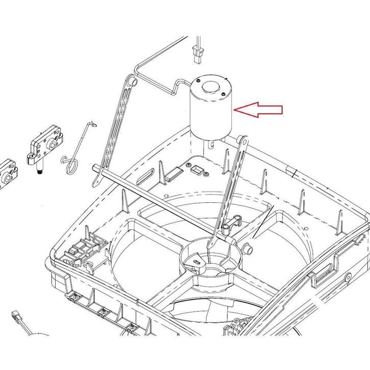 MaxxFan Motor van Ventilator, Caravans en Kamperen, Camper-accessoires, Ophalen of Verzenden