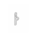 Intersteel Knop op langschild profielcilindergat 72mm - RVS, Verzenden, Nieuw