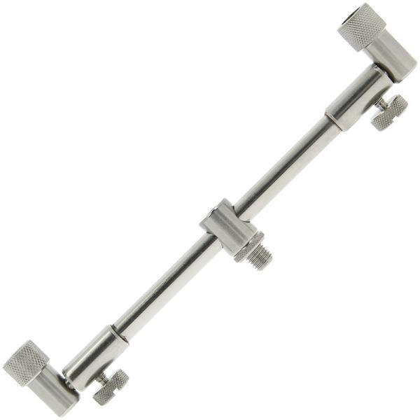 NGT Stainless Steel, Adjustable 20-30cm, 2 Rod Buzz Bar MTL, Watersport en Boten, Hengelsport | Algemeen, Overige typen, Nieuw