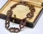 Handmade - 2-delige sieradenset - 8 karaat Geel goud,