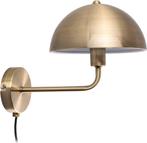 Leitmotiv - Wandlamp Bonnet - Antiek goud, Ophalen of Verzenden, Nieuw