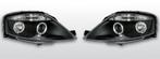 Koplampen Angel Eyes | Citroen C3 2002-2009 | zwart, Verzenden, Nieuw