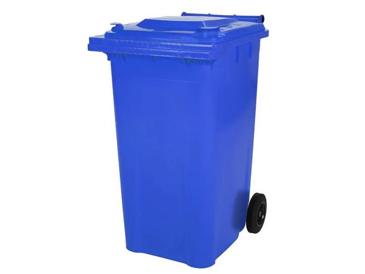 Vuilcontainer 240 liter 2-wiel blauw, Zakelijke goederen, Kantoor en Winkelinrichting | Magazijn, Stelling en Opslag, Ophalen of Verzenden