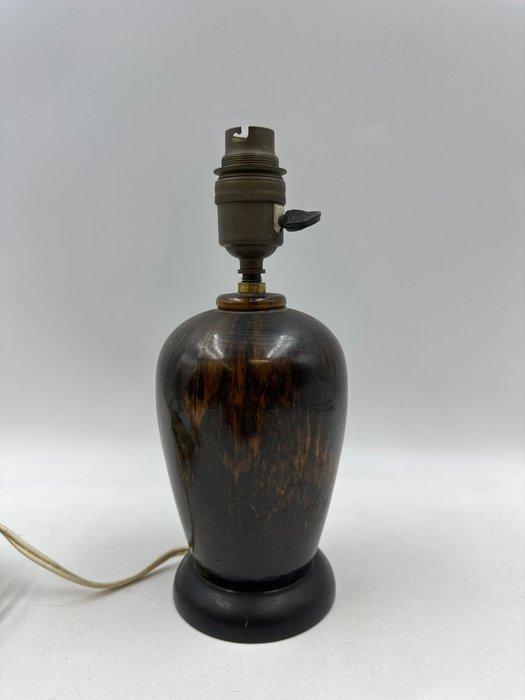 Lamp - Hout - Art deco ebbenhouten lamp 1930, Antiek en Kunst, Curiosa en Brocante
