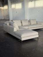 Minotti Andersen Hoekbank | Beige (NIEUWSTAAT), 300 cm of meer, Ophalen of Verzenden, Zo goed als nieuw, Bank Hoekbank Bankstel Bankje Loungebank Banken Chaise Lounge 