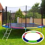 Trampoline regenboog 244 cm - met veiligheidsnet - tot 11..., Nieuw, Ophalen of Verzenden