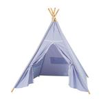 Luxe Tipi Tent Blauw met Lichtjes, 128cm, Ophalen of Verzenden, Nieuw