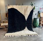 Zwart-wit Beni Ourain Marokkaans woltapijt - Vloerkleed -, Nieuw