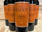 2014 Chateau Escot - Médoc Cru Bourgeois - 12 Flessen (0.75, Nieuw