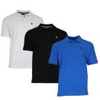 Donnay Donnay Heren - 3-Pack - Polo shirt Noah - Wit / Zwart, Kleding | Heren, Verzenden, Nieuw