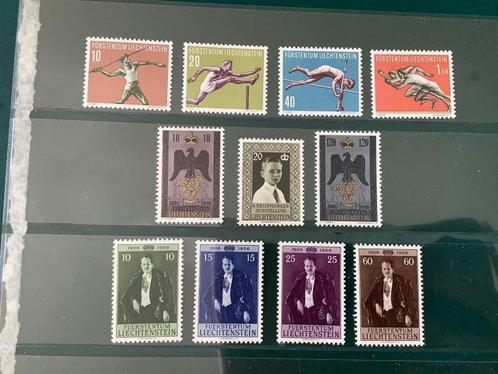 Liechtenstein 1956/1959 - Vier volledige jaargangen - Michel, Postzegels en Munten, Postzegels | Europa | Oostenrijk