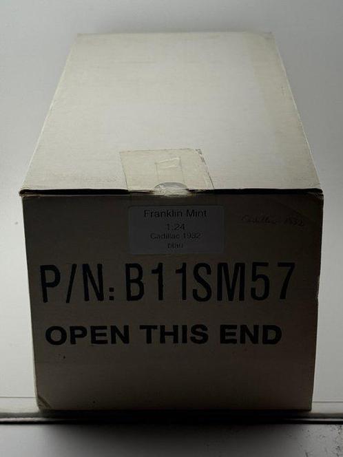 Franklin Mint 1:24 - Modelauto - 1932 Cadillac V16, Hobby en Vrije tijd, Modelauto's | 1:5 tot 1:12