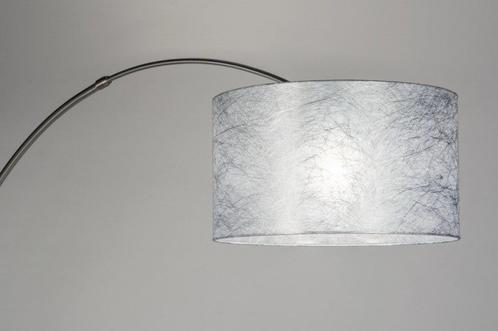 Rietveld Vloerlampen - Zilvergrijs - Staal, Metaal, Huis en Inrichting, Lampen | Vloerlampen, Verzenden