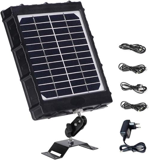 Oplaadbaar zonnepaneel WG-8000 voor Trail Game camera en..., Doe-het-zelf en Verbouw, Zonnepanelen en Toebehoren, Nieuw, Verzenden