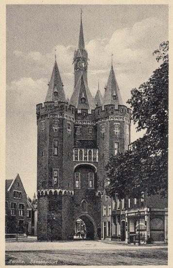 ZWOLLE - Sassenpoort, Verzamelen, Ansichtkaarten | Nederland, Verzenden