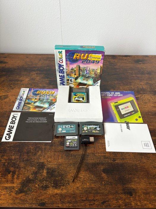 Nintendo - Game Boy Color – Rush 2049 (CIB) + Game Boy, Spelcomputers en Games, Spelcomputers | Overige Accessoires