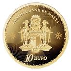Malta. 2025 1/10 oz €10 Malta Maltese Cross Gold Coin BU, Postzegels en Munten