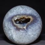 Een naar binnen gekeerde geode bol Natuurlijke Agata Bol -