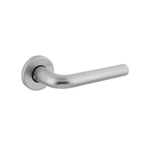 Intersteel Deurkruk Derby op rozet - aluminium, Doe-het-zelf en Verbouw, Hang- en Sluitwerk, Nieuw, Verzenden