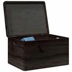 vidaXL Houten kist met deksel&handvatten 40x30x23cm, Huis en Inrichting, Woonaccessoires | Kisten, Verzenden, Nieuw