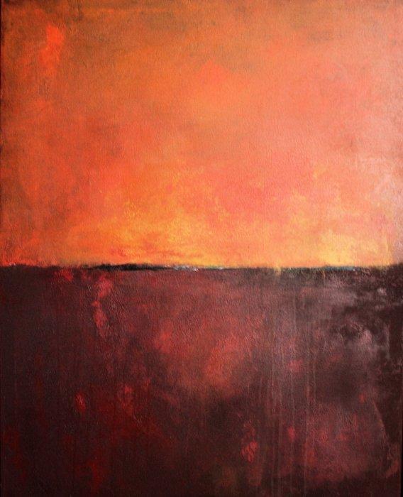 Katarzyna Gatkiewicz - Mika- - Oncoming- XL, Antiek en Kunst, Kunst | Schilderijen | Modern