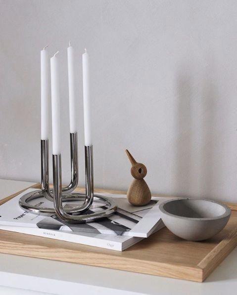 Danish Design ARCHITECTMADE - Peter Karpf - Kandelaar Gemini, Antiek en Kunst, Antiek | Meubels | Stoelen en Banken