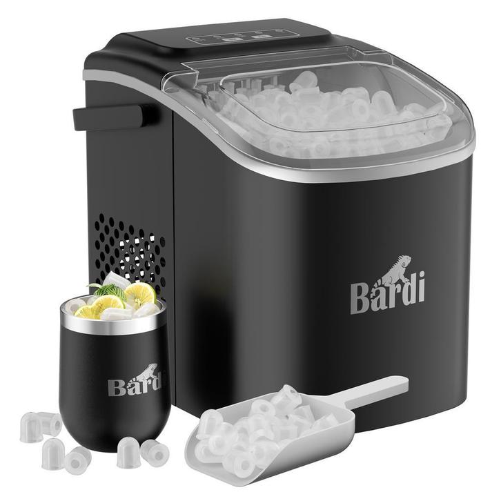 Bardi 1,2 Liter Deluxe IJsblokjesmachine – IJsblokmaker SET, Witgoed en Apparatuur, IJsmachines, Zelfvriezend, Nieuw, Ophalen of Verzenden
