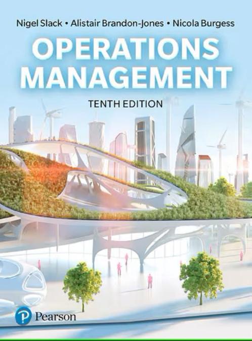 Slack Operations Management 10th edition 9781292408248, Boeken, Studieboeken en Cursussen, Zo goed als nieuw, Verzenden