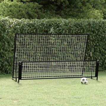 vidaXL Voetbalrebounder/voetbaldoel 2-in-1 202x104x120 cm beschikbaar voor biedingen