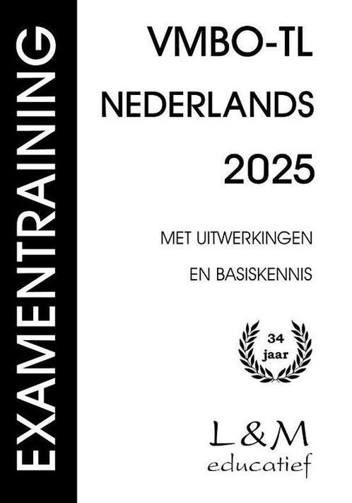 9789054894568 Examentraining vmbo-tl Nederlands 2025, Boeken, Schoolboeken, Nieuw, Verzenden