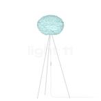 Umage Eos Tripod Vloerlamp, frame wit/lampenkap blauw - ø¸, Huis en Inrichting, Lampen | Vloerlampen, Verzenden, Nieuw