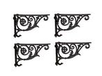 Decoratief ornament (4) - Europa - set van 4 plankendragers, Antiek en Kunst