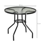 Tuintafel Tuin Bijzettafel Tuinmeubelen Balkontafel Bistrota