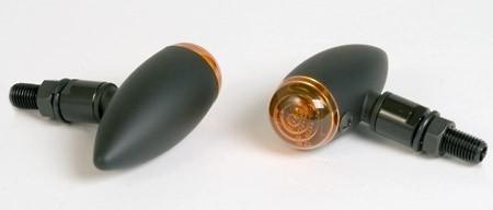 Richtingaanwijzers | Micro Bullet | Smooth | Zwart, Motoren, Onderdelen | Merk-onafhankelijk, Nieuw, Verzenden