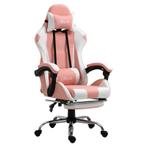 TRUUSK Gamestoel Met Rallystrepen Roze 64 Cm X 67 Cm X 127 C, Kinderen en Baby's, Kinderstoelen, Verzenden, Nieuw