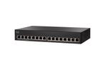 Cisco SG110-16 16-Port Gigabit Switch | Aanbieding, Computers en Software, Netwerk switches, Ophalen of Verzenden, Zo goed als nieuw