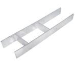 Starx h-paalhouder voor paal 120x120 mm verzinkt, Verzenden, Nieuw