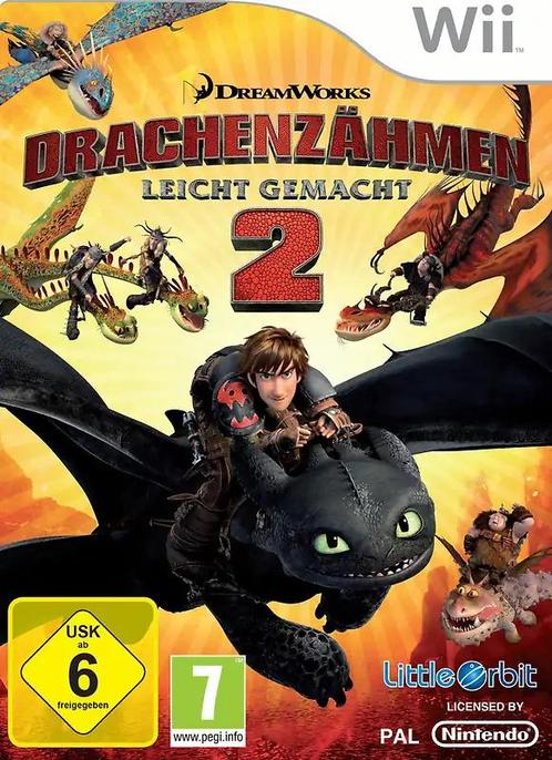 How to Train Your Dragon 2-Duits (Wii) Gebruikt, Spelcomputers en Games, Games | Nintendo Wii, Zo goed als nieuw, Ophalen of Verzenden