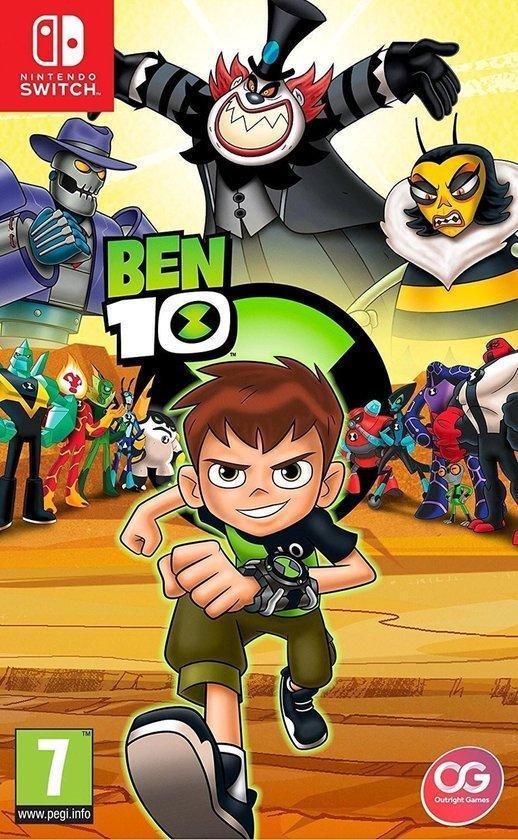 Switch Ben 10, Spelcomputers en Games, Spelcomputers | Nintendo Switch, Zo goed als nieuw, Verzenden