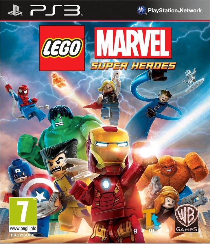 Playstation 3 LEGO Marvel Super Heroes, Spelcomputers en Games, Games | Sony PlayStation 3, Zo goed als nieuw, Verzenden