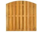 Veiling - 10x 17-planks - tuinscherm toog hardhout 180x180x3, Nieuw