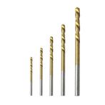 Titanium Borenset – 5 Maten  - 1/1.5/2/2.5/3mm - 25-delig -, Verzenden, Nieuw