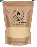 Burning candle kaarsenzand & pearl sand 400g creme incl 4, Ophalen of Verzenden, Nieuw