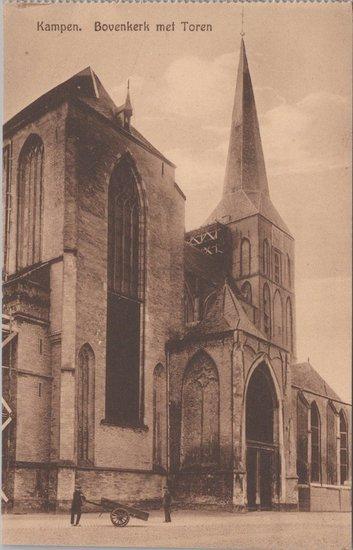 KAMPEN - Bovenkerk met Toren, Verzamelen, Ansichtkaarten | Nederland, Verzenden