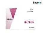 Instructie Boek Yamaha XC 125 BELUGA 1990-1995 (XC125 3TE), Gebruikt