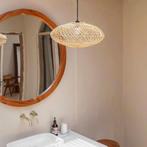 Rattan lampenkap-Boho hanglamp-Natuurlijke, Verzenden, Nieuw