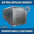 Demontabele 20 ft container | Nieuwe opslagcontainer | OP=OP, Zakelijke goederen, Machines en Bouw | Keten en Containers