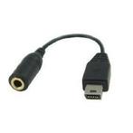 Mini USB Mini male - Jack 3.5mm female adapter, Nieuw, Verzenden